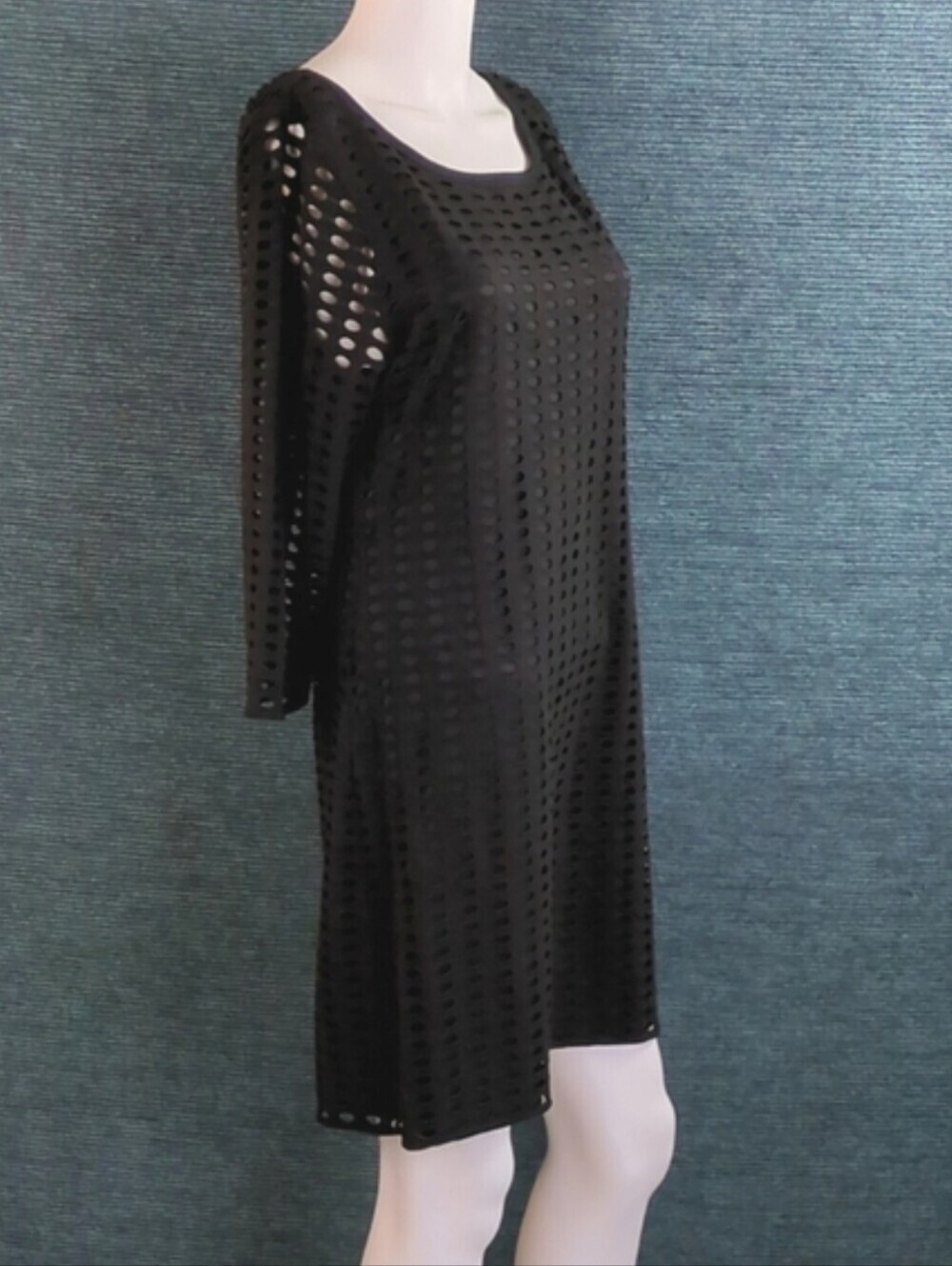 Express Cut Out "Fishnet" Dress - Picture 8 of 17